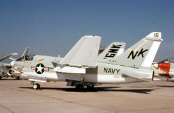 VA-27 A-7E Flight Line